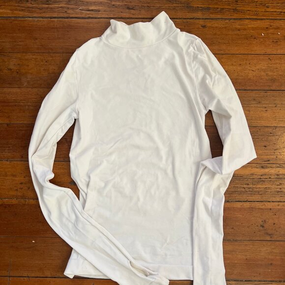 Free People Rocky Seamless Turtleneck Color Ice White Size XS/S - Picture 2 of 6